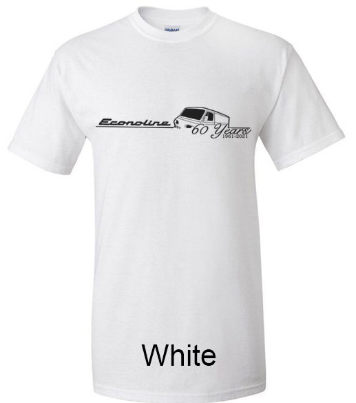 Econoline 60 Yr Anniversary Tshirt (Van Version)